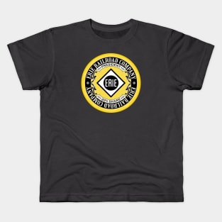 Erie Railroad Company (18XX Style) Kids T-Shirt